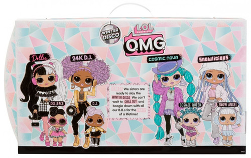 L.O.L. Surprise Dolls Set Winter Disco OMG Cosmic Nova & Snowlicious 3+