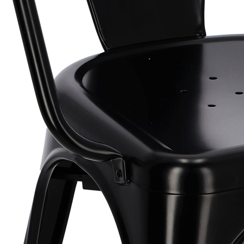 Dining Chair Paris Arms, black