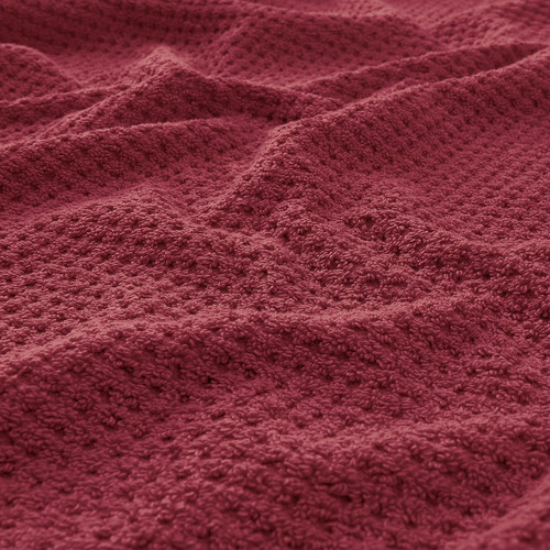 GULVIAL Bath sheet, deep red, 100x150 cm
