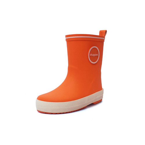 Druppies Rainboots Wellies for Kids Fashion Boot Size 23, orange