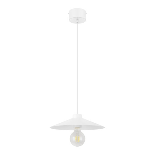 GoodHome Pendant Lamp Zanbar E27, off-white