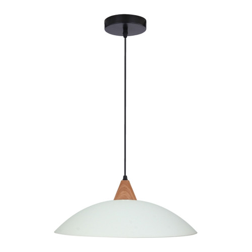 Pendant Lamp Otriks 1 x 60W E27, white