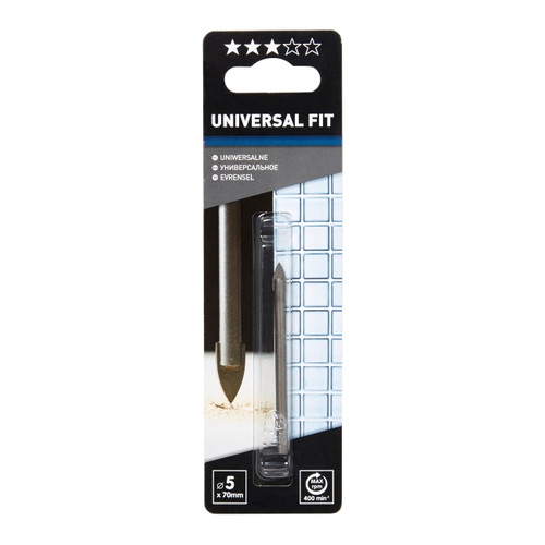 Glass & Ceramics Drill Bit Universal 5mm