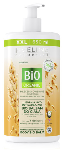 Eveline Bio Organic Firming & Rejuvenating Body Bio Balm Vegan 650ml
