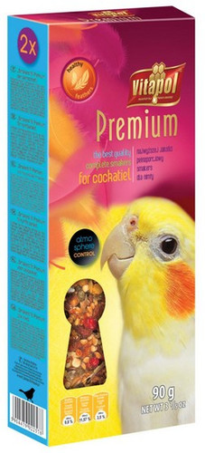 Vitapol Premium Smaker Seed Snack for Cockatiel 2-pack