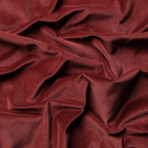 SANELA Curtains, 1 pair, brown-red, 140x300 cm