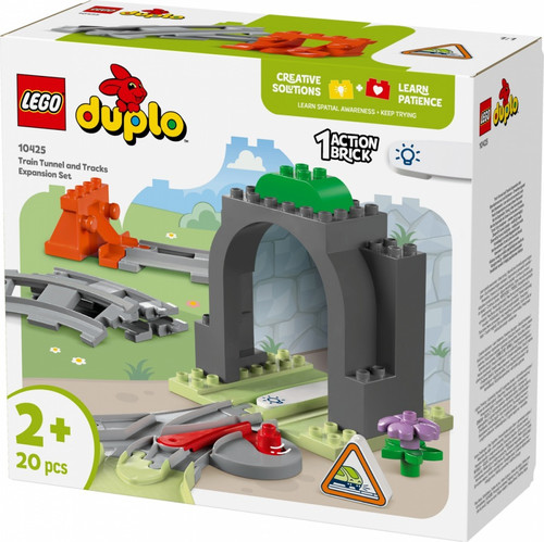 LEGO DUPLO Train Tunnel and Tracks Expansion Set 24m+