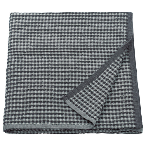 PELARTUJA Bedspread, dark grey/light grey, 150x250 cm