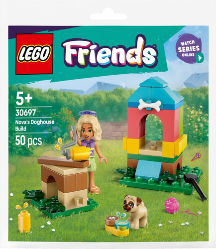 LEGO Friends Novas Doghouse Build 5+