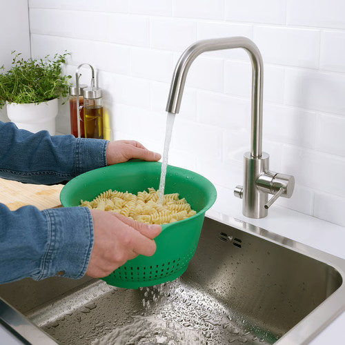 UPPFYLLD Colander, bright green, 24 c