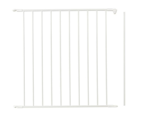 Baby Dan Extension Section with Door Flex (M,L,XL,XXL) 72 cm, white