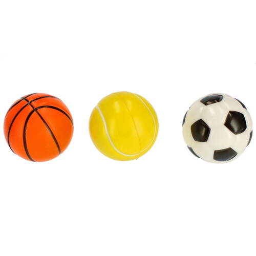 Stress Ball Sports 7cm, 1pc, random patterns, 3+