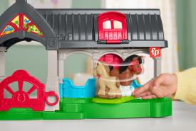 Fisher-Price Little People Friendly Horses Stable Toddler Playset 12m+