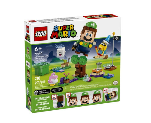 LEGO Super Mario Adventures with Interactive LEGO Luigi 6+