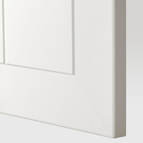 METOD / MAXIMERA High cabinet w 2 drawers for oven, white/Stensund white, 60x60x140 cm