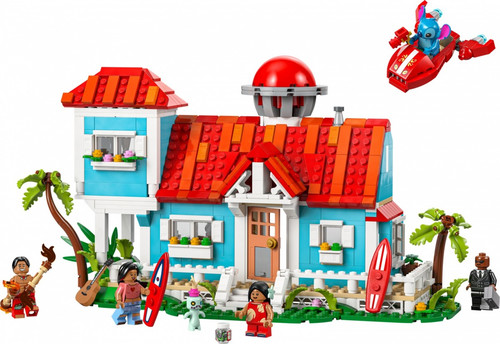LEGO Disney Lilo and Stitch Beach House 9+