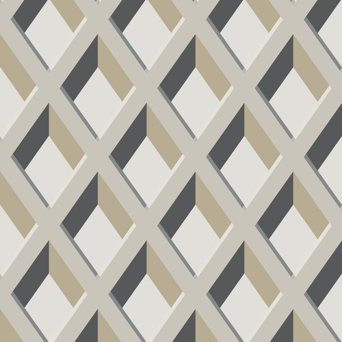 GoodHome Vinyl Wallpaper on Fleece Calde, natural