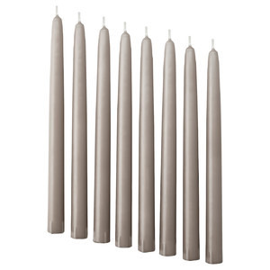 Unscented candles
