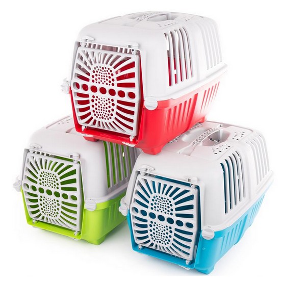 Pet Carrier Pratiko Small 1pc assorted colours www.megastore .mt