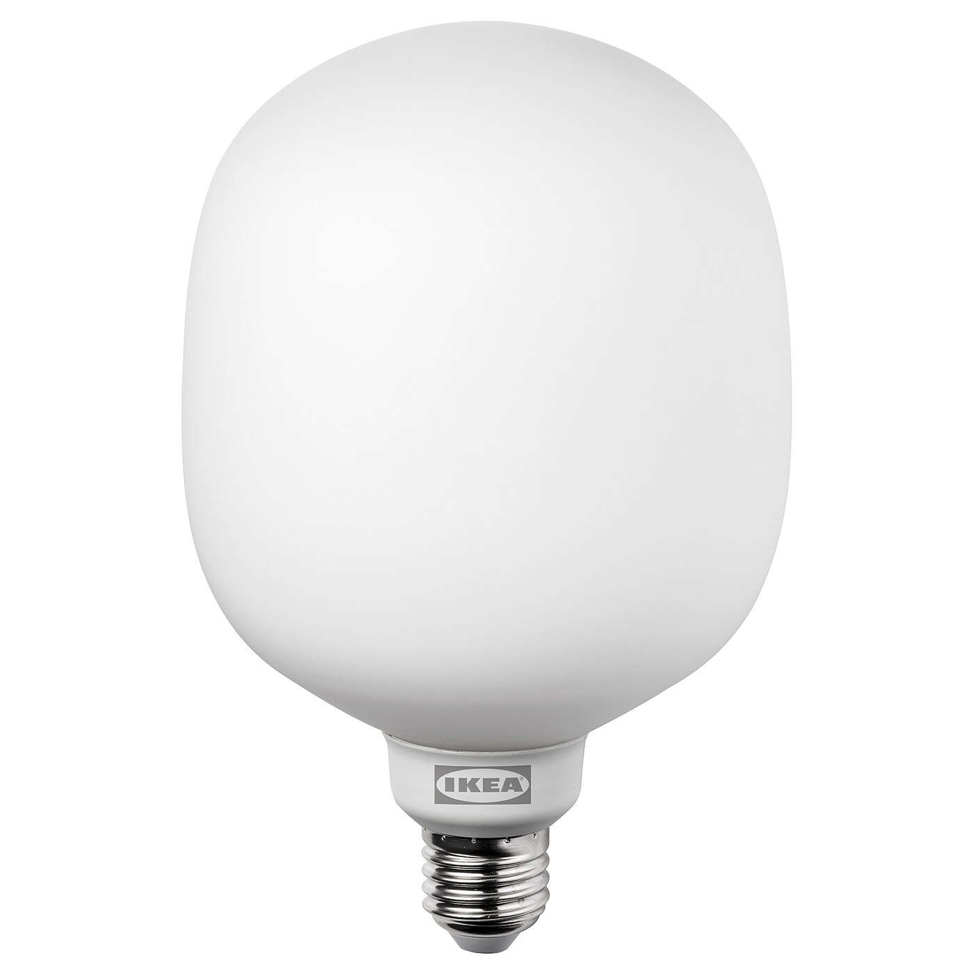 LUNNOM LED bulb E27 470 lumen, dimmable/globe clear glass, 125 mm