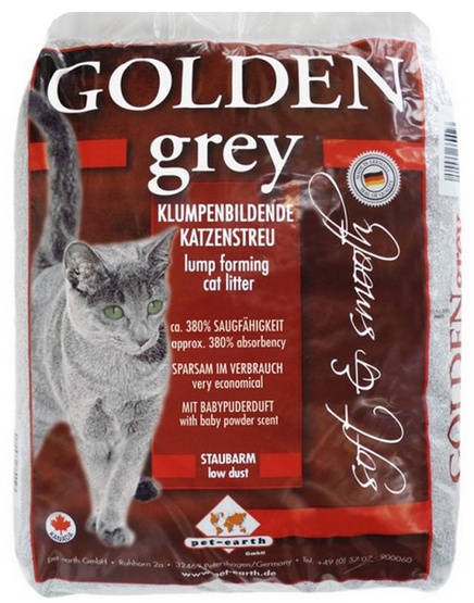 Golden Grey Cat Litter 7kg www.megastore .mt