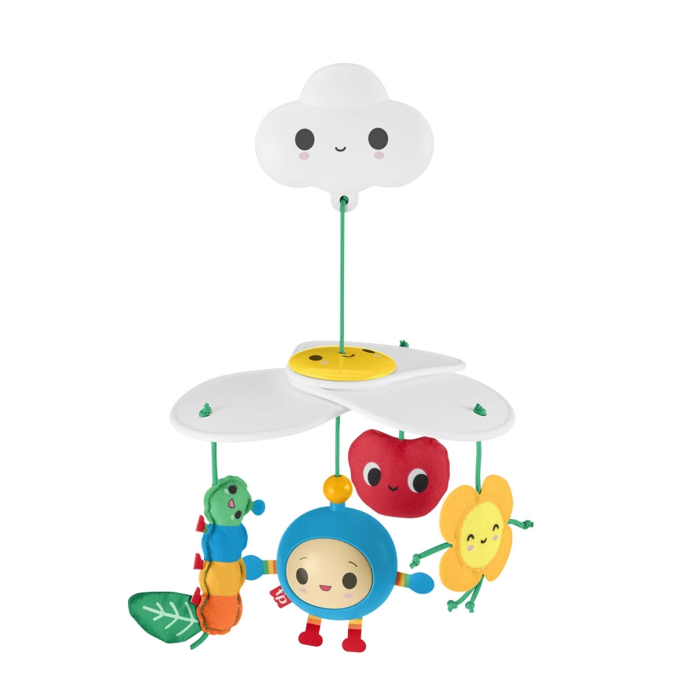 Fisher Price Happy World Flowering Fun Stroller Toy HBW13 3m www.megastore .mt