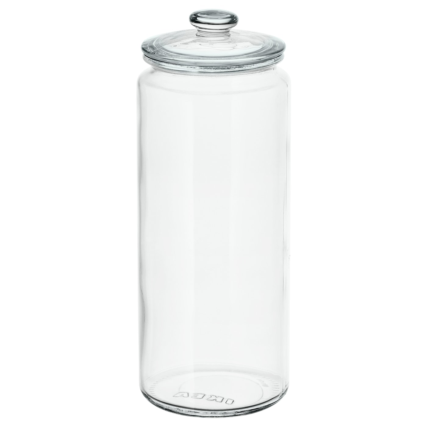 SPINNARHAJ Jar with lid, off-white, 5 - IKEA