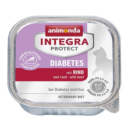 Animonda Integra Protect Diabetes Cat Food with Beef 100g www.megastore .mt