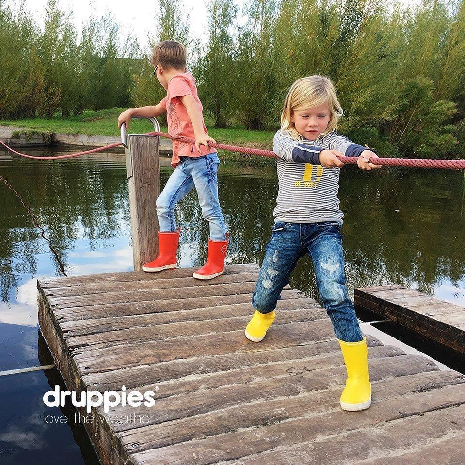 Kids deals orange wellies