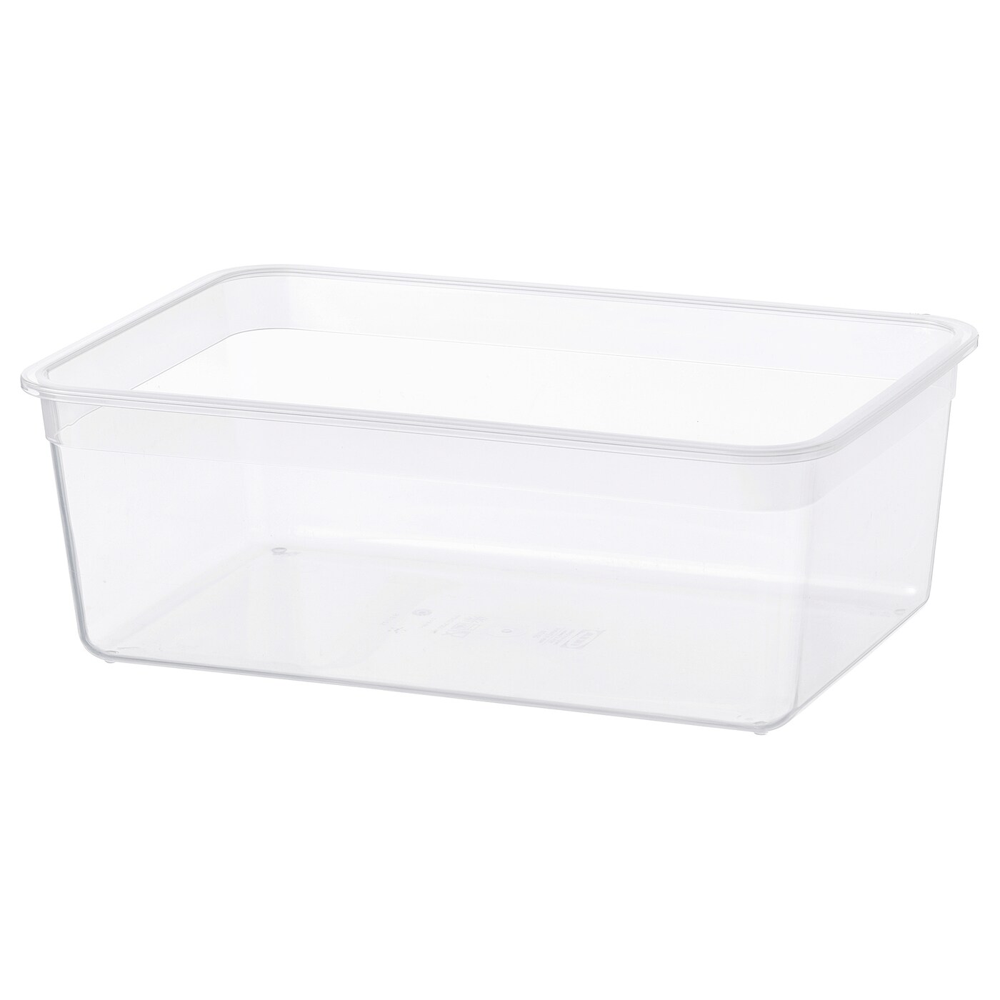 IKEA 365+ Food container, large rectangular, plastic, Length: 12 ½