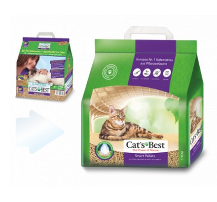 Cat s Best Cat Litter Smart Pellets Nature Gold 20L 10kg www.megastore .mt